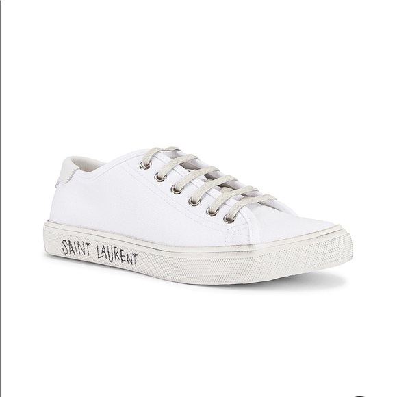 Saint Laurent Malibu sneaker sz 38.5 - Picture 1 of 11